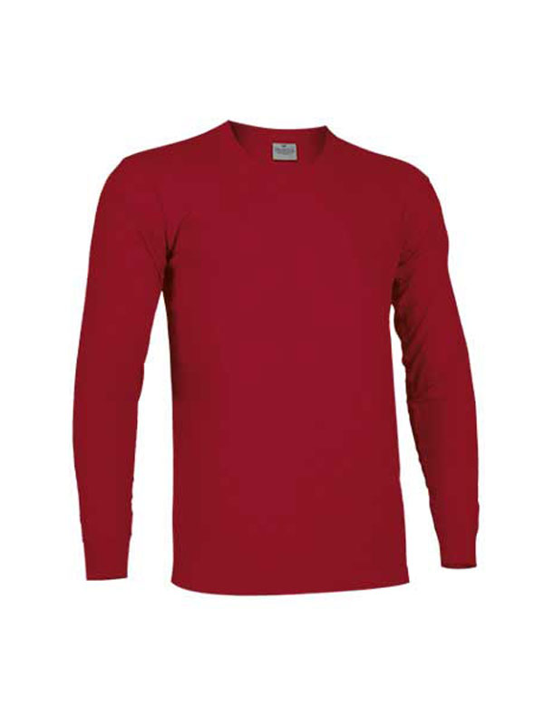Camiseta de manga larga  rojo T-Shirts y Polos para hombre