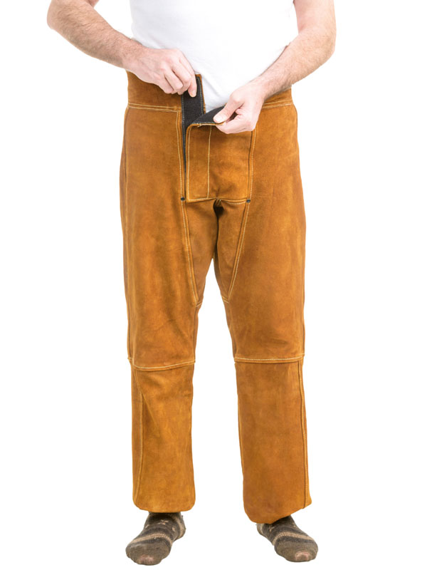 Pantalon soldador marrón best ref. 20090